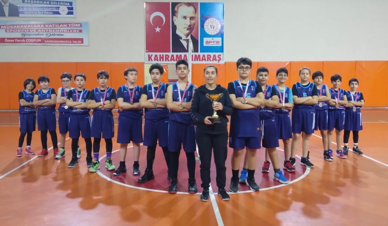 Özel Beyza Boğaziçi Koleji Basketbolda Kahramanmaraş’ı temsil edecek