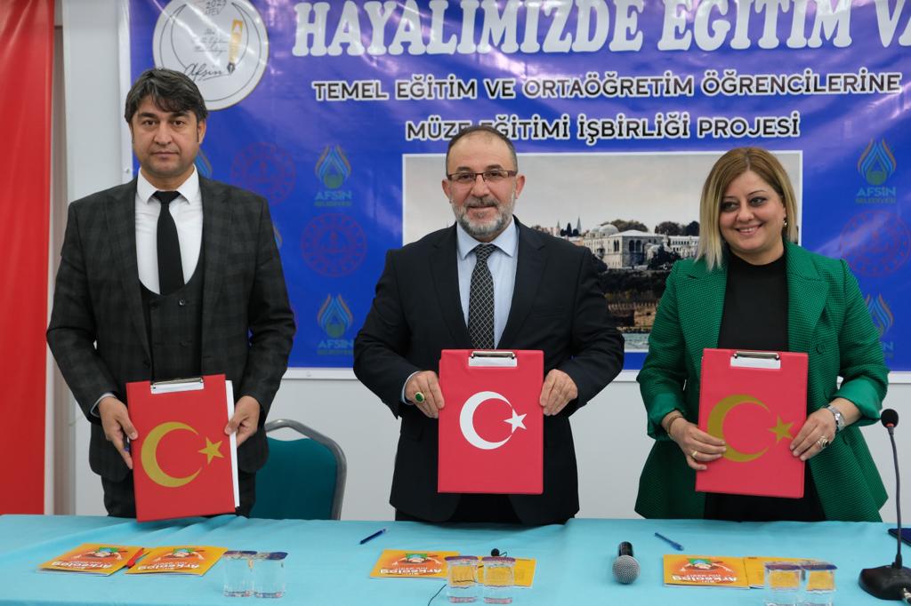 Afşin Belediyesi Öğrenciler için Müze Eğitimi İşbirliği Projesi protokolü imzalandı
