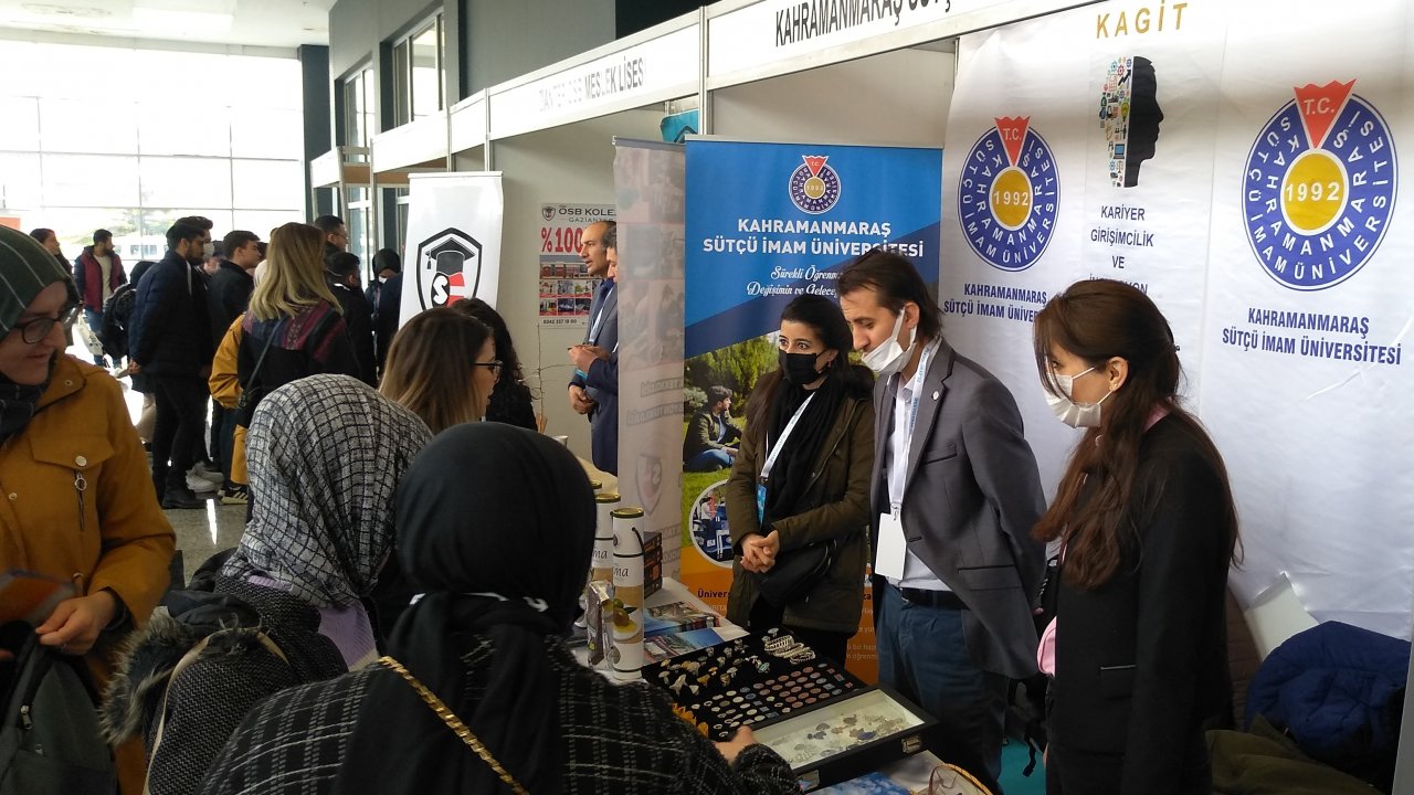 KSÜ, İpek Yolu Kariyer Fuarına Damga Vurdu