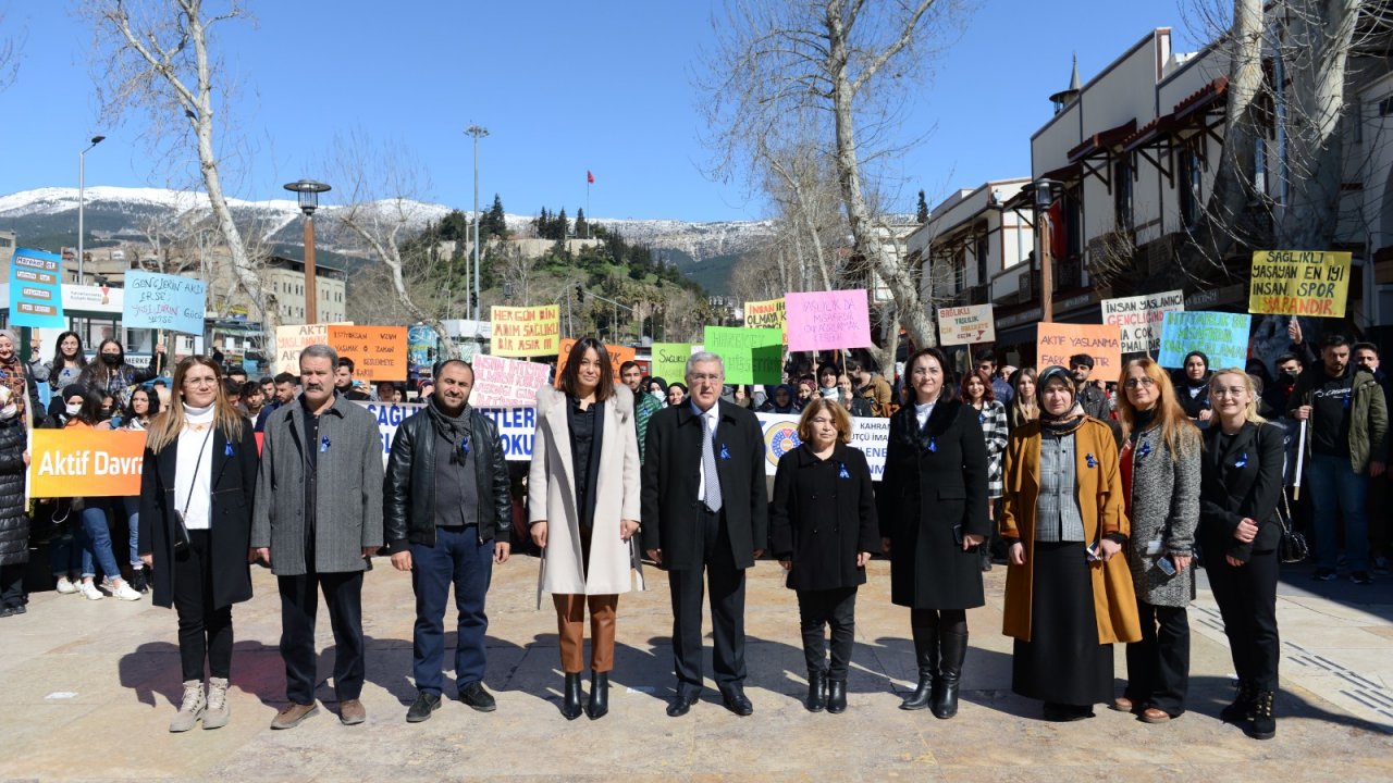 KSÜ Farkındalık Oluşturmak İçin Yürüdü