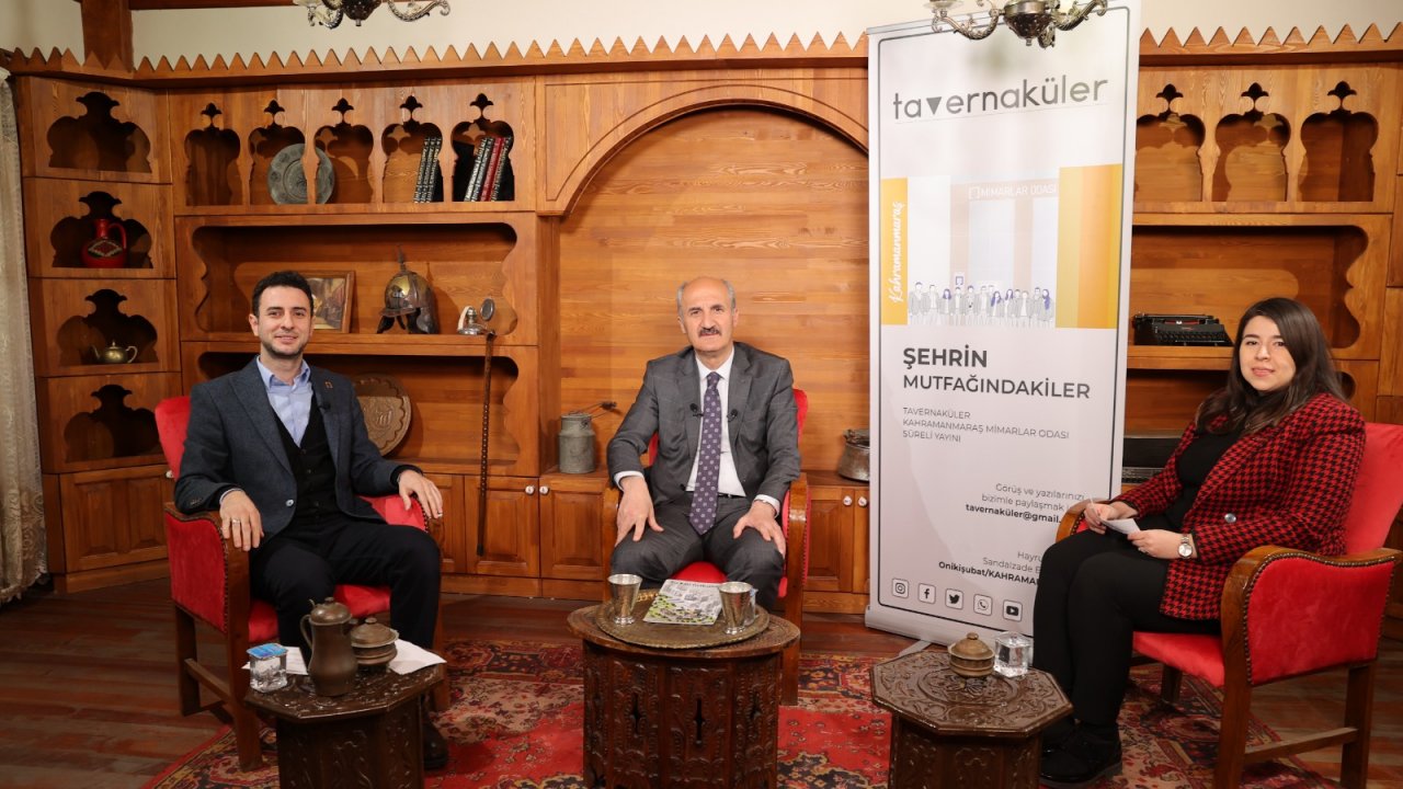 Başkan Okay şehrin mutfağındakiler programında ilçesini anlattı