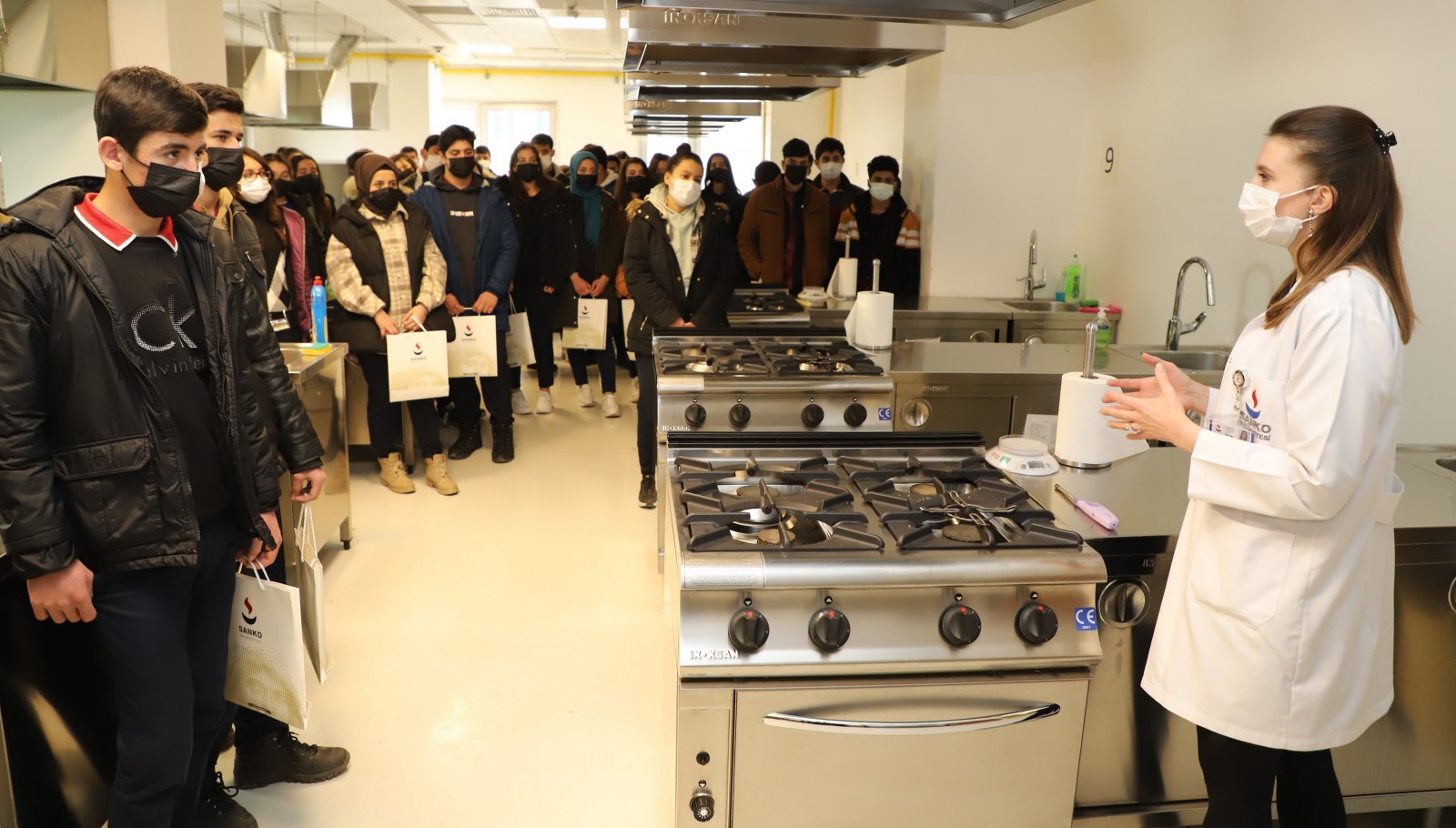 Akkent Anadolu Lisesi Öğrencileri Sanko Üniversitesi’nde