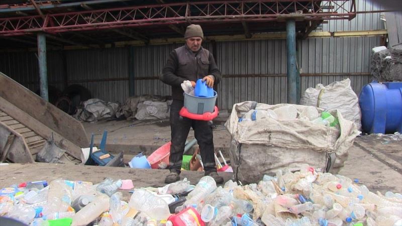 Kahramanmaraş'ta binlerce ton atık madde ekonomiye kazandırılıyor