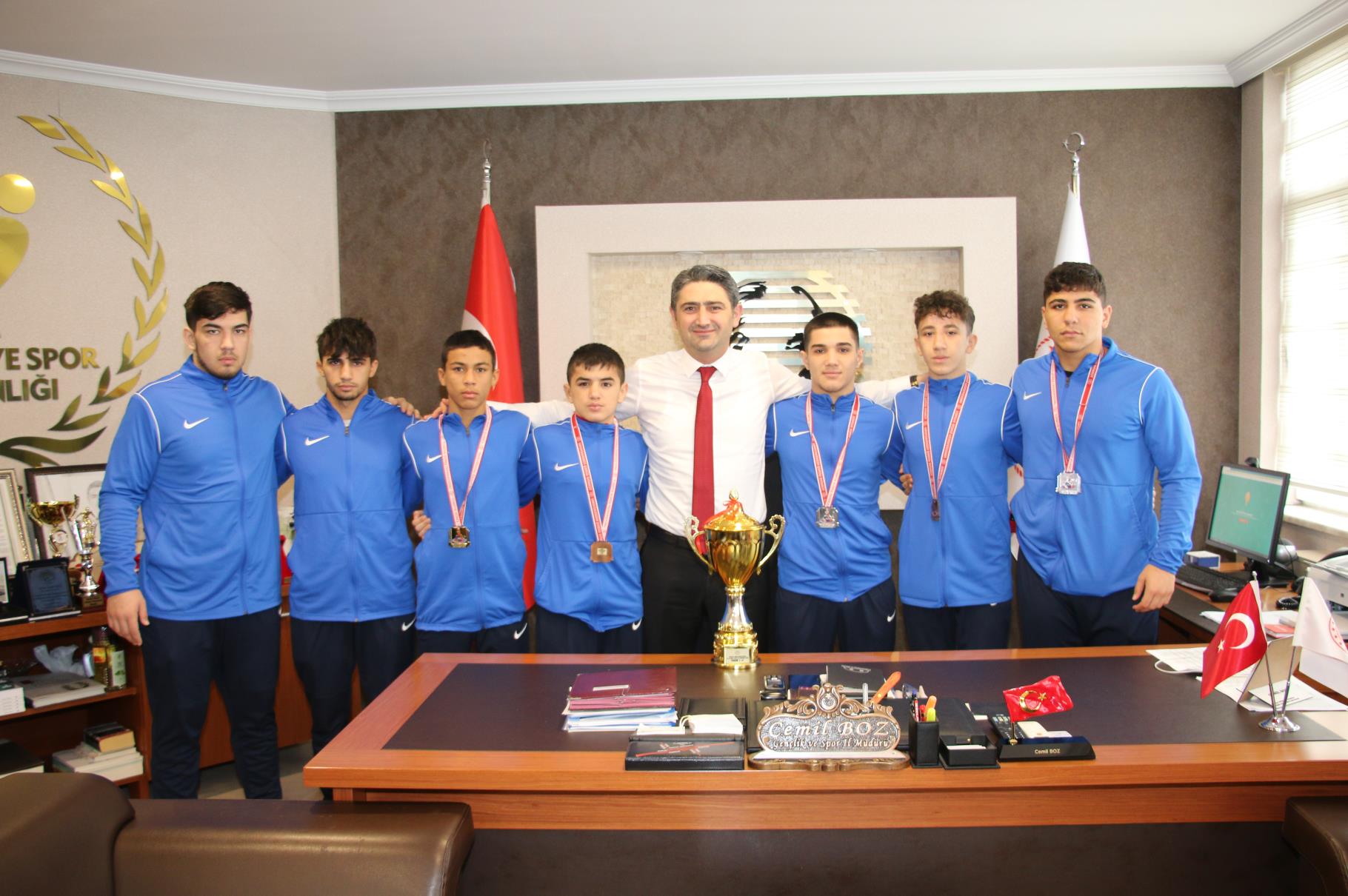 Kahramanmaraş’ın Pehlivanları Türkiye Şampiyonu