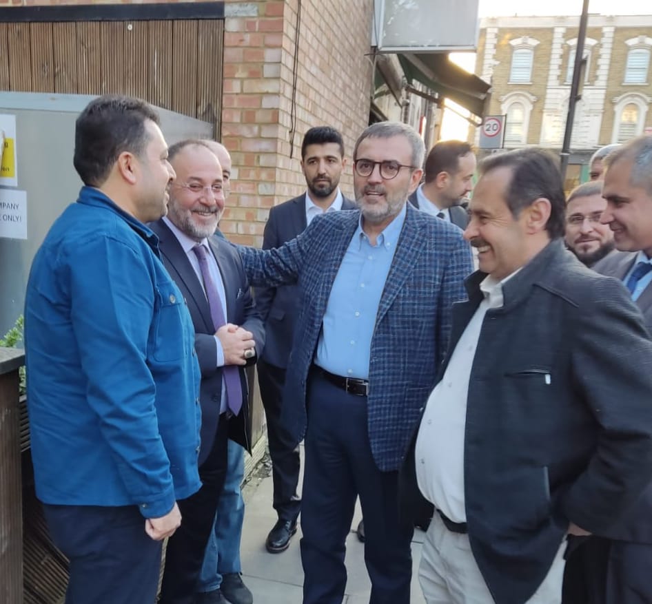 AK Partili Ünal, İngiltere’de MÜSİAD’la görüştü 