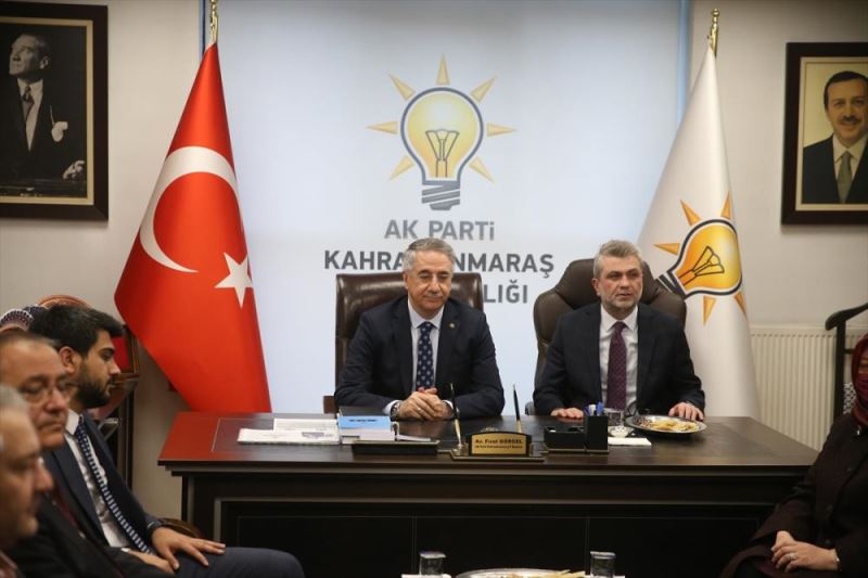 AK Parti Genel Merkez Yerel Yönetimler Başkan Yardımcısı Mücahit Yanılmaz, Afşin’de