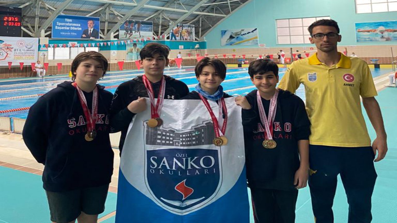 Yıldızlar Ligi Gaziantep Karmasına Sanko Okullarından Dört Öğrenci Seçildi
