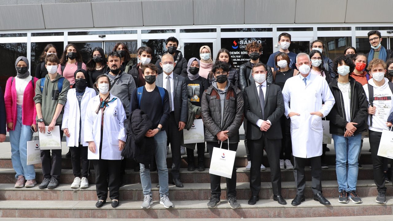 TOBB Fen Lisesi Öğrencileri Sanko Üniversitesi’ne Konuk Oldu