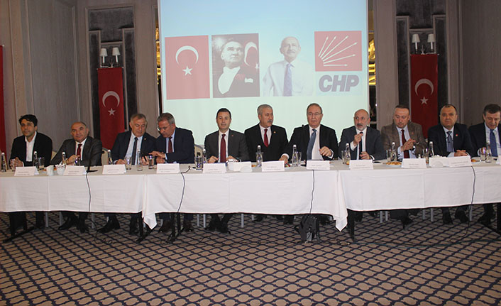 CHP Ekonomi Masası heyeti, Kahramanmaraş'ta STK temsilcileriyle buluştu