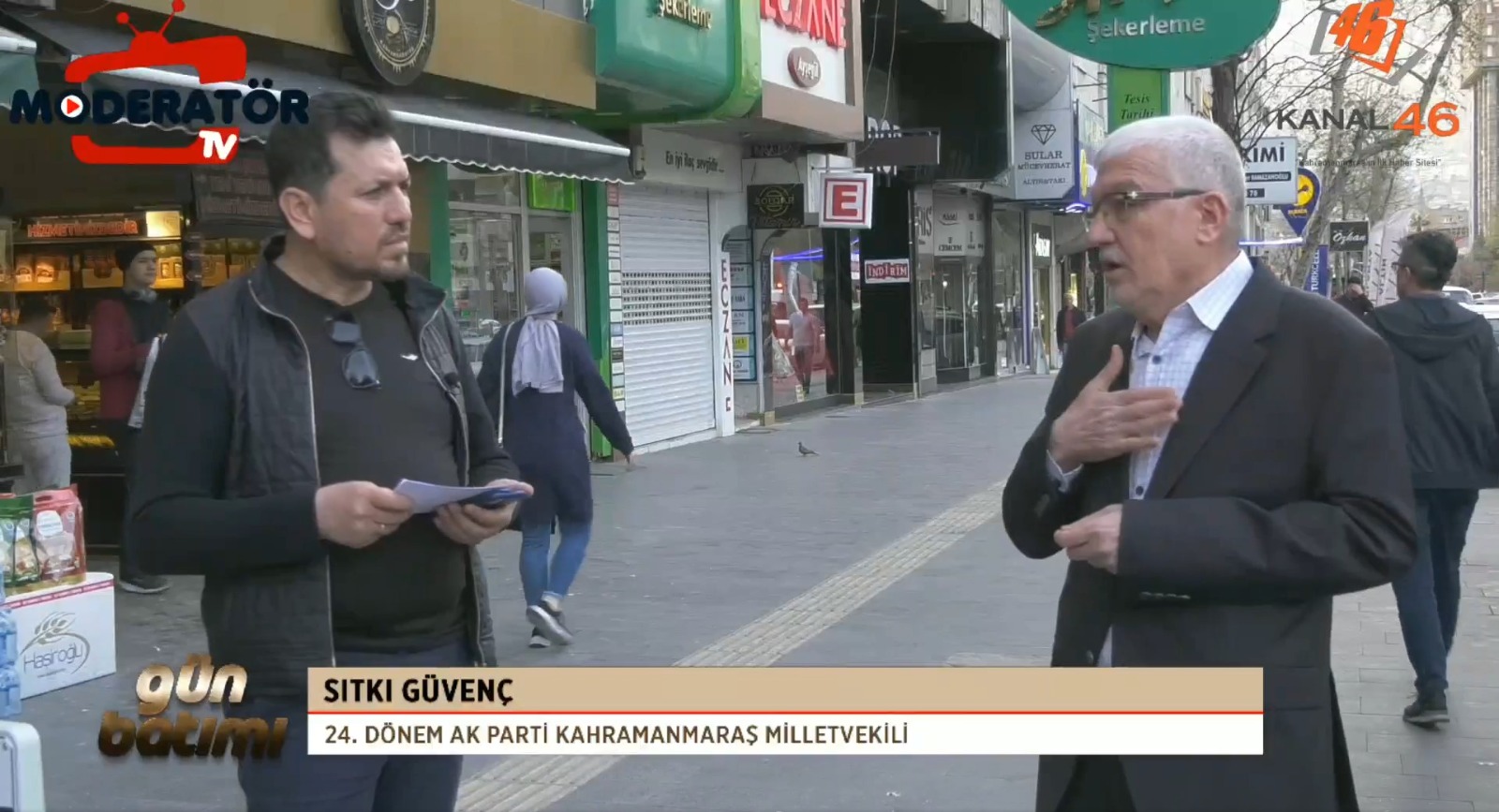 Milletvekili Sıtkı Güvenç Gün Batımı programına konuk oldu