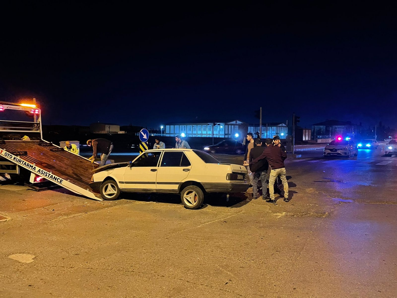 Kahramanmaraş’ta iki otomobil çarpıştı: 4 yaralı 