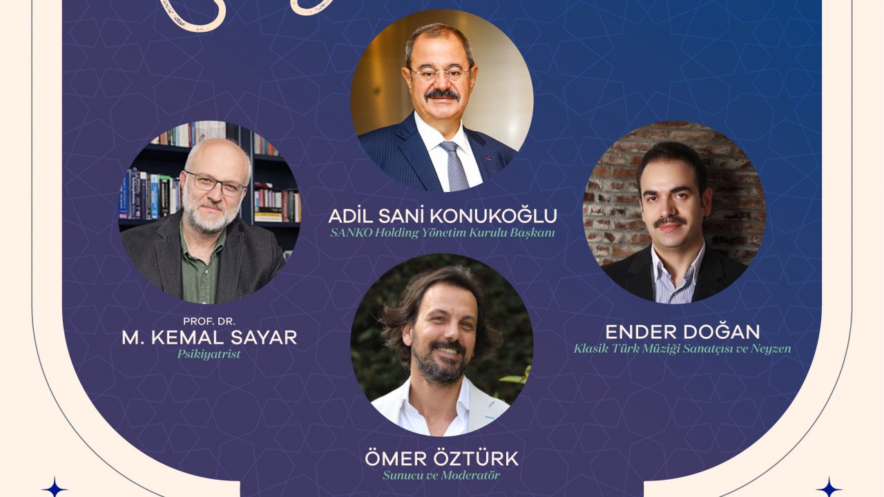 Konukoğlu Sanko’da Ramazan Sohbetleri’ne Konuk Olacak