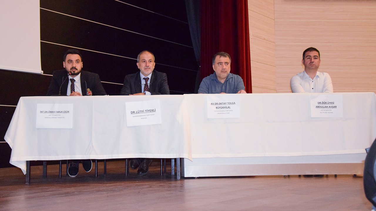 KSÜ Tıp Fakültesinde ‘Tıp ve Hukuk Sempozyumu’ Gerçekleştirildi