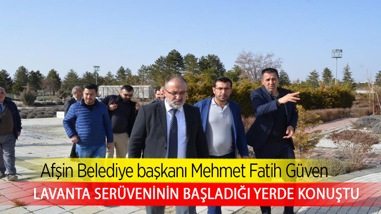Afşin’deki Lavanta serüveninin başladığı yer: Rabia Parkı!