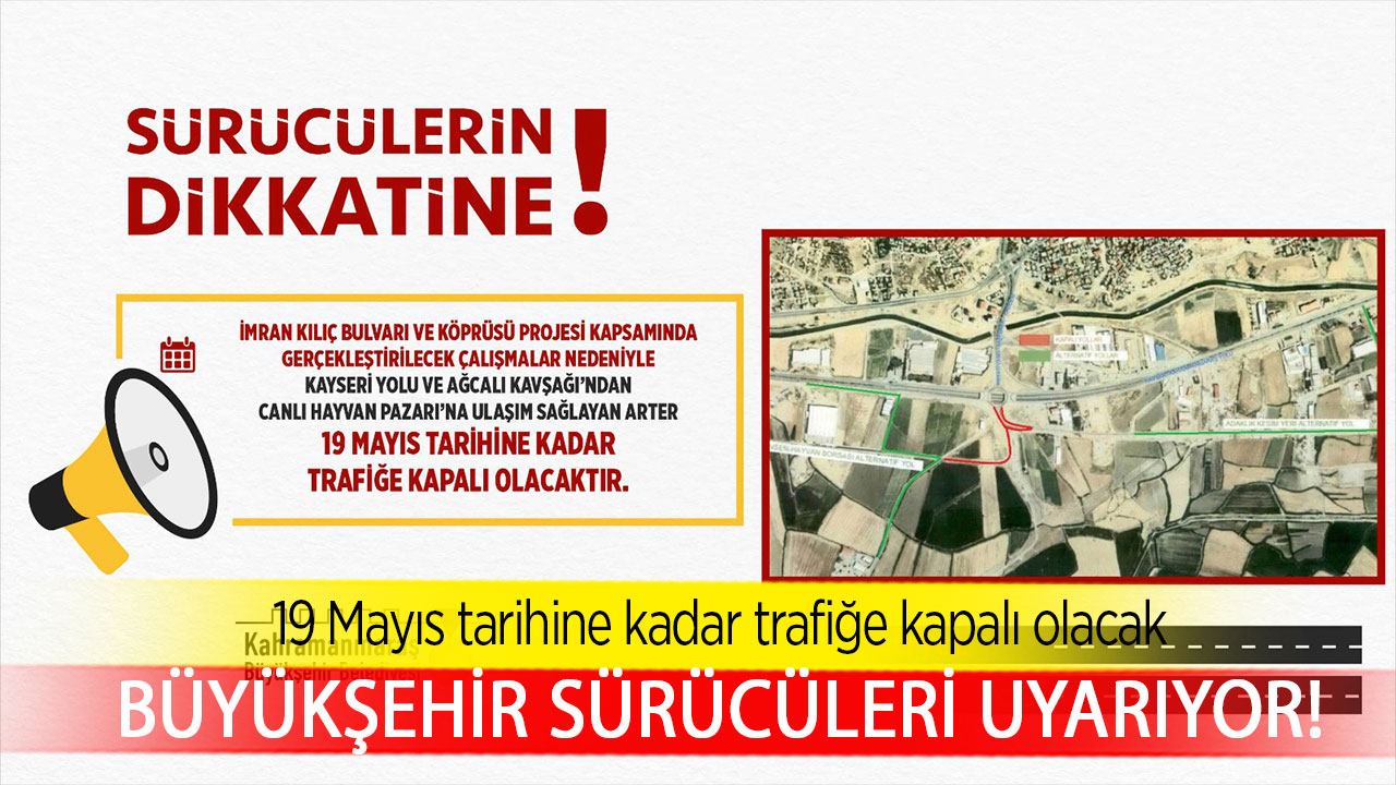 Büyükşehir Sürücüleri Uyarıyor!