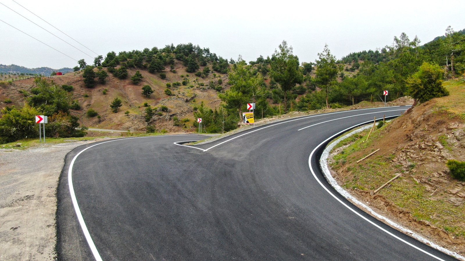 Kılavuzlu – Sarıçukur Grup Yolu Yenilendi