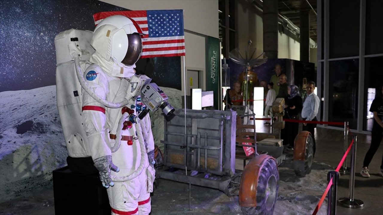 NASA'nın 50 yıllık deneyiminin yer aldığı sergi Gaziantep'te açıldı