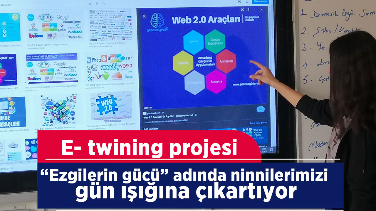 E- twining projesi ezgilerin gücü adında ninnilerimizi gün ışığına çıkartıyor