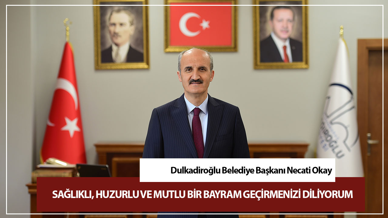 Sağlıklı, huzurlu ve mutlu bir bayram geçirmenizi diliyorum