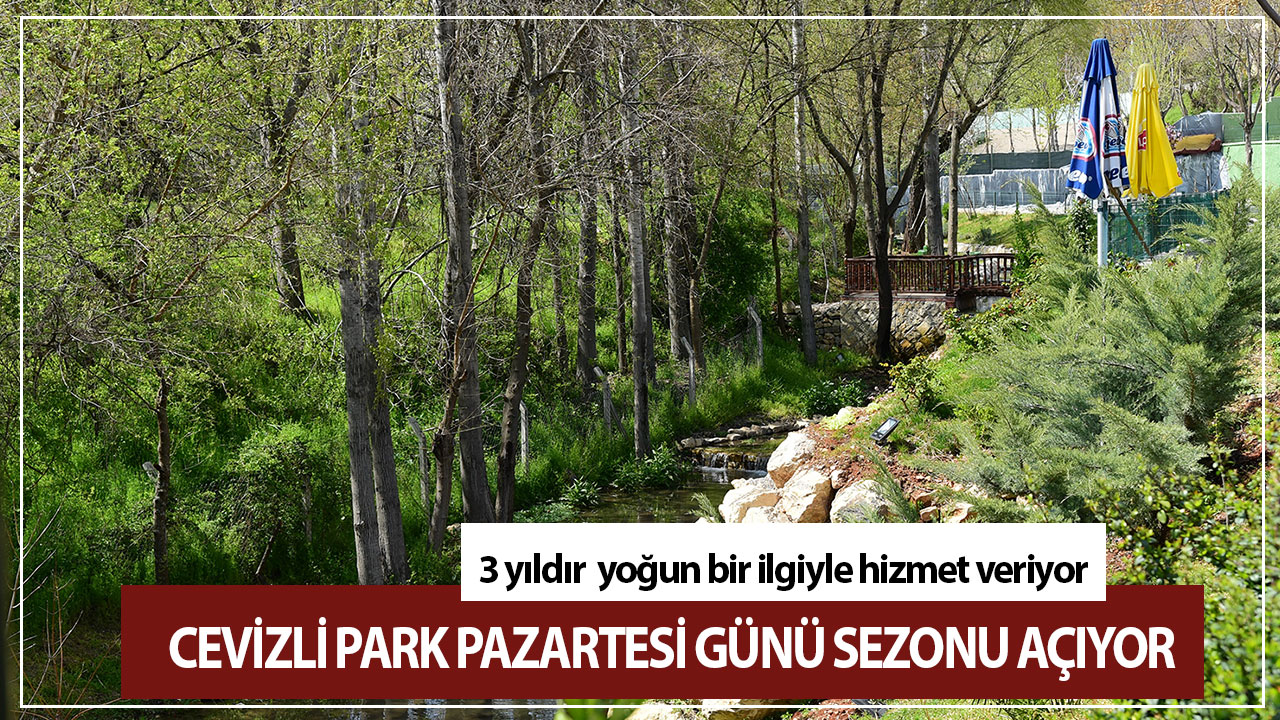 Cevizli Park Pazartesi Günü Sezonu Açıyor