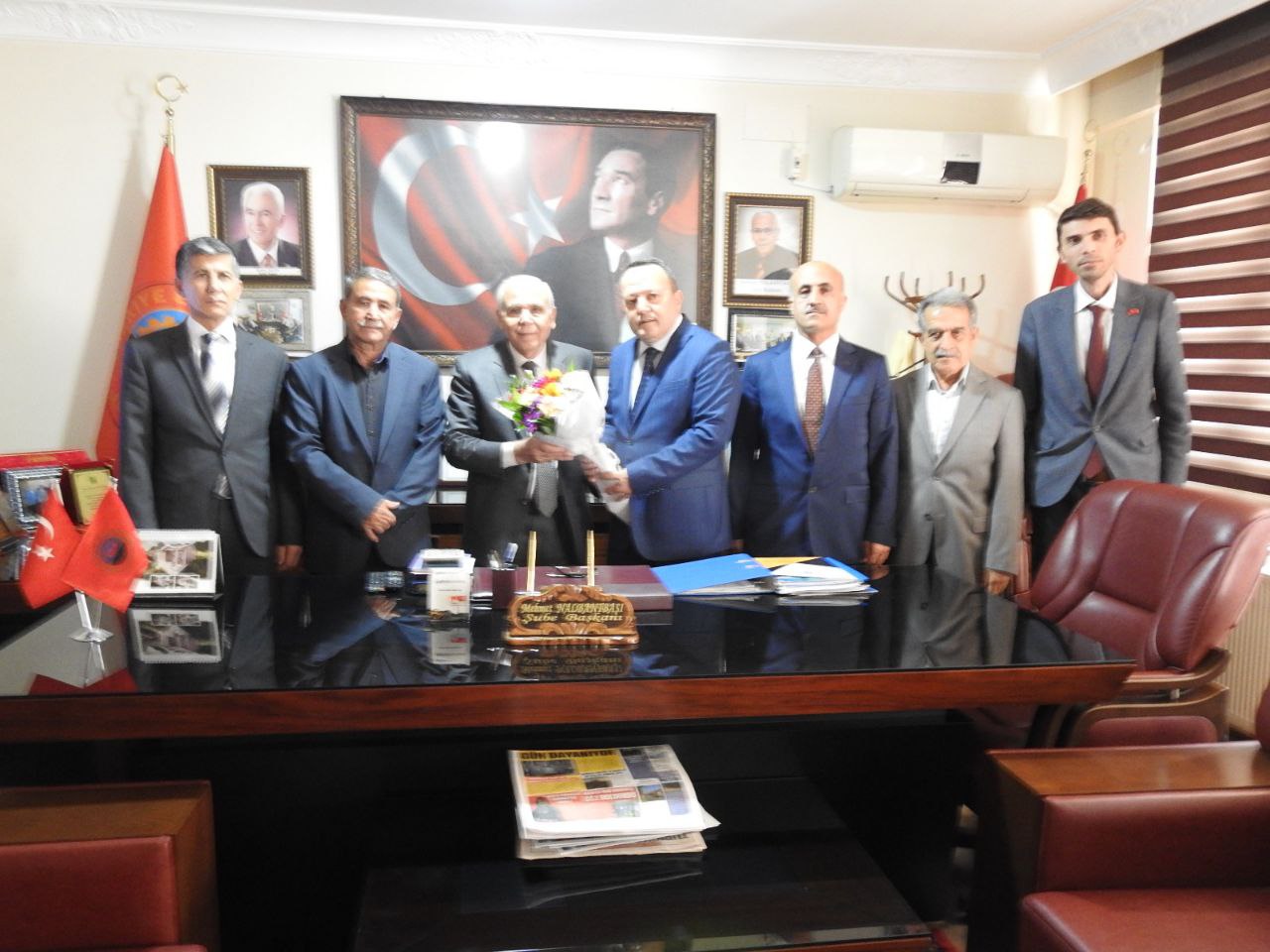 SGK’dan emekliler derneğine ziyaret