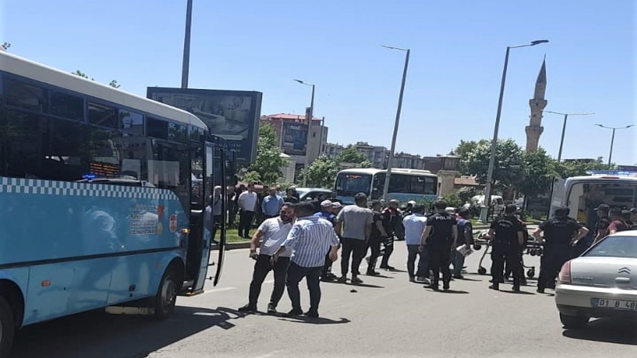Kahramanmaraş'ta yola fırlayan yayaya halk otobüsü çarptı