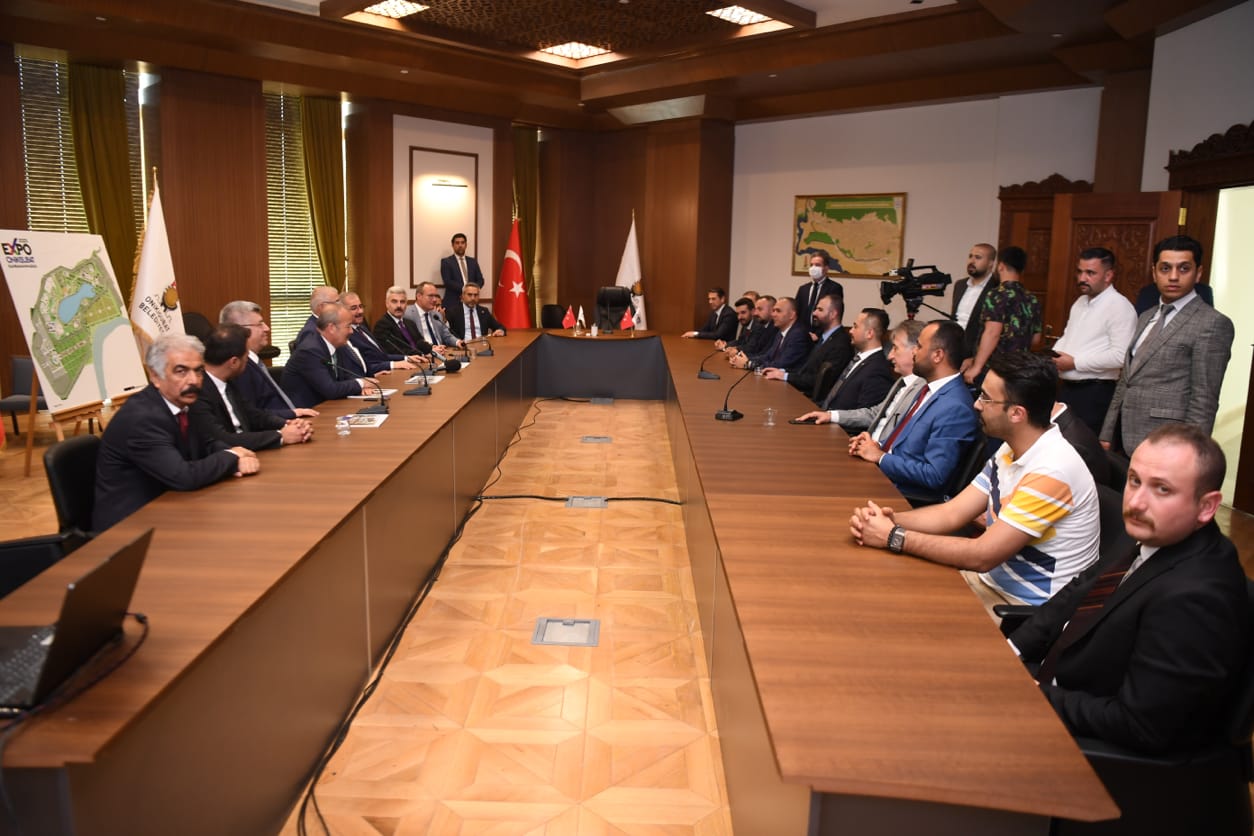 Başkan Mahçiçek MHP heyetine EXPO 2023’ü tanıttı