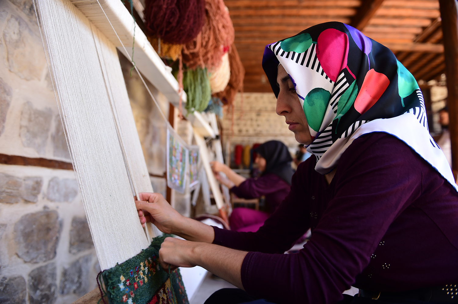 Kahramanmaraşlı kadınlar ekonomik gelir de elde ediyor