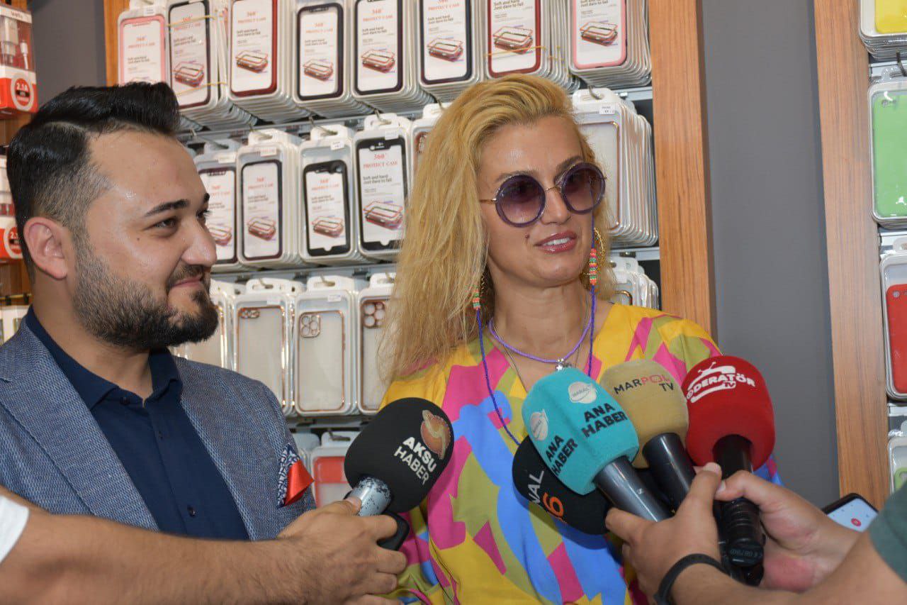 Tuğba Özay, Kahramanmaraş’a geldi