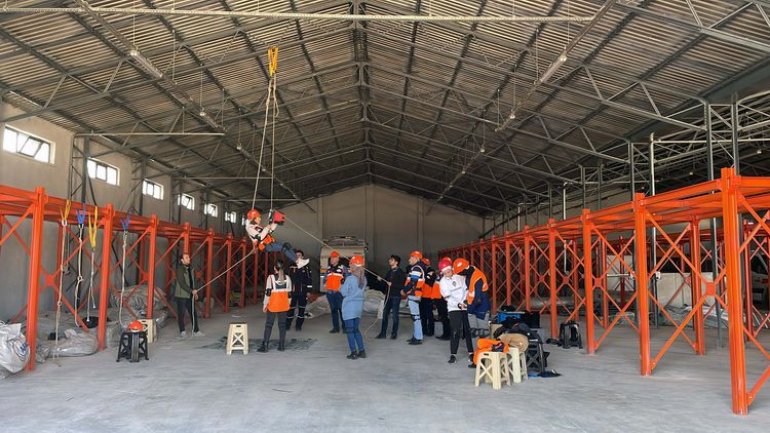 AFAD gönüllüsü üniversiteliler hazırlanıyorlar