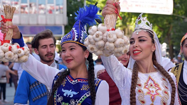 "Pazarcık Beşçeşme Sarımsak Festivali" yapıldı