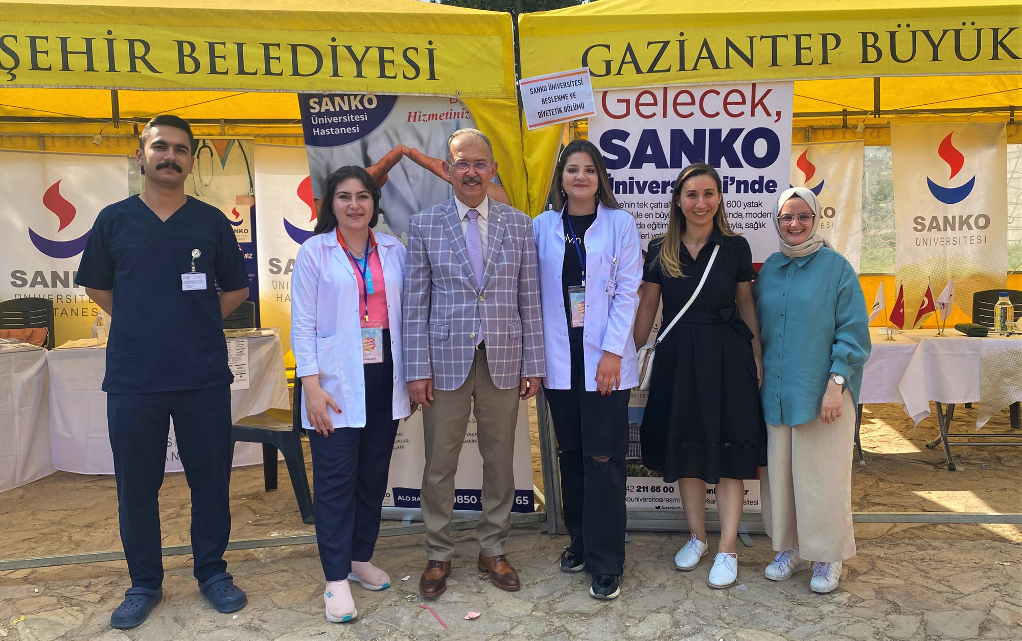 Sanko Üniversitesi “Sağlıklı Yaşam Festivali”nde