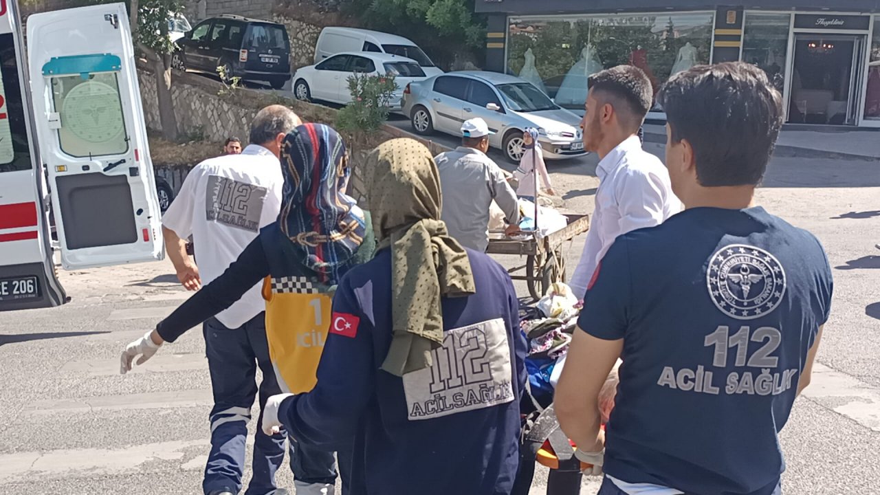 Kahramanmaraş’ta yaya geçidinde yaşlı kadına otomobil çarptı 