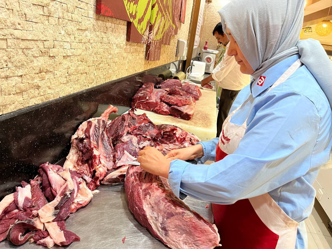 Kasap mesleğine Kahramanmaraş’ta kadın eli değdi