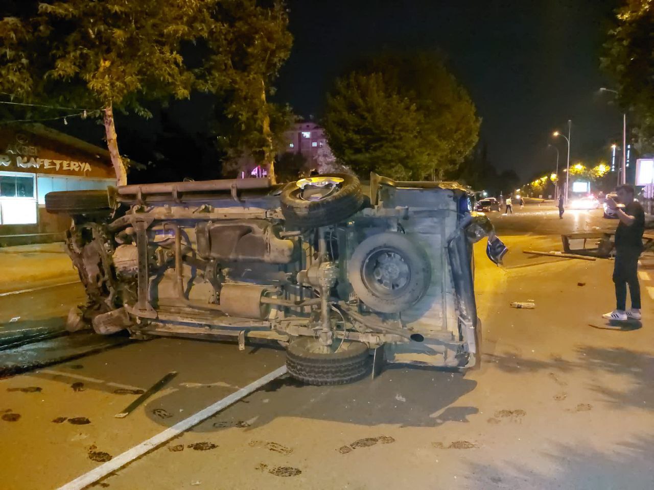 Kahramanmaraş’ta ehliyetsiz sürücü kazaya neden oldu