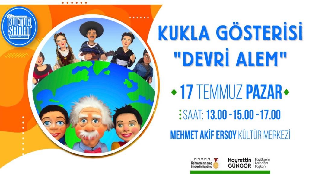 Kukla Gösterisi Minik İzleyicilerini Bekliyor