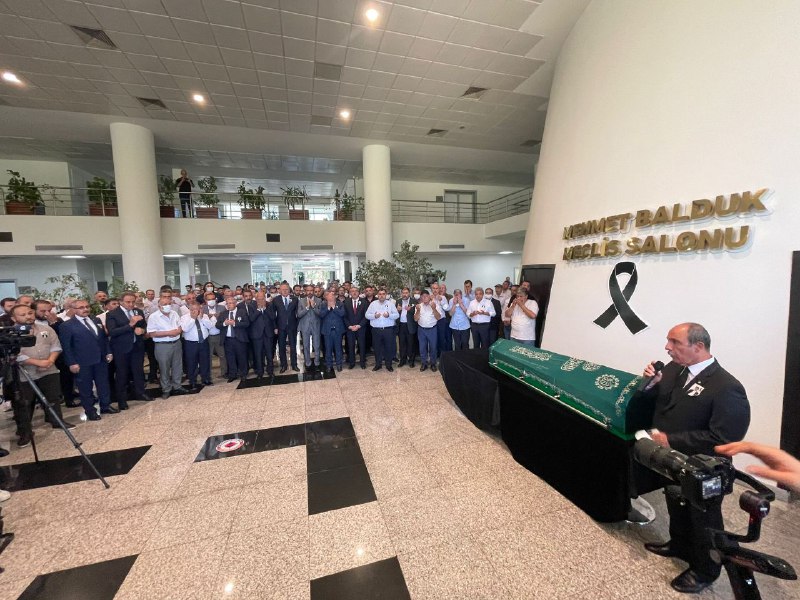 İşadamı Mehmet Balduk için KMTSO’da veda töreni düzenlendi