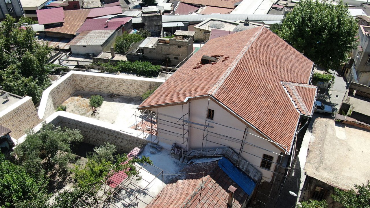 Arslanbey Konağı’nda Restorasyon Tamamlanıyor