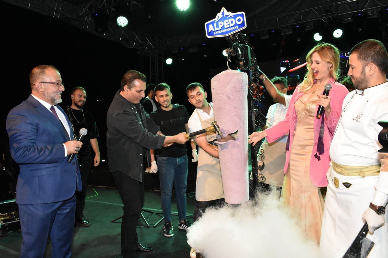 Afşin Festivali’ne Lavantalı Kahramanmaraş Dondurması Damga Vurdu!