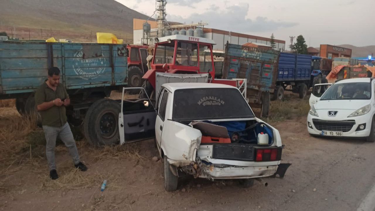 Kahramanmaraş’ta  araçlar birbirine girdi