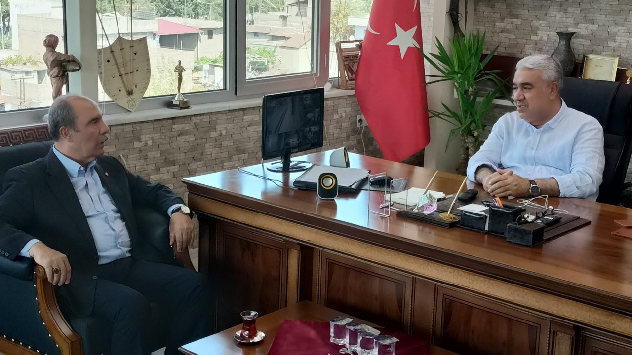 Balcıoğlu’ndan Başkan Kuybu’ya ziyaret