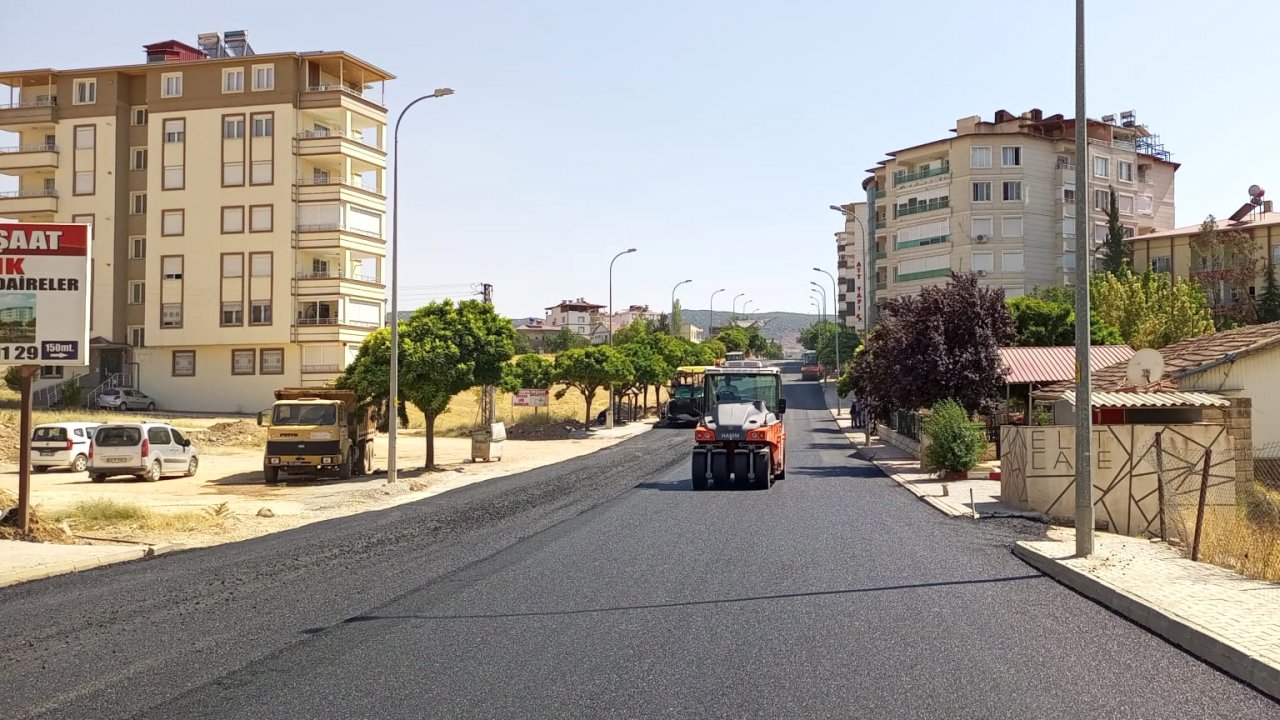 Pazarcık’ta Mehmet Özdal Caddesi Yenilendi