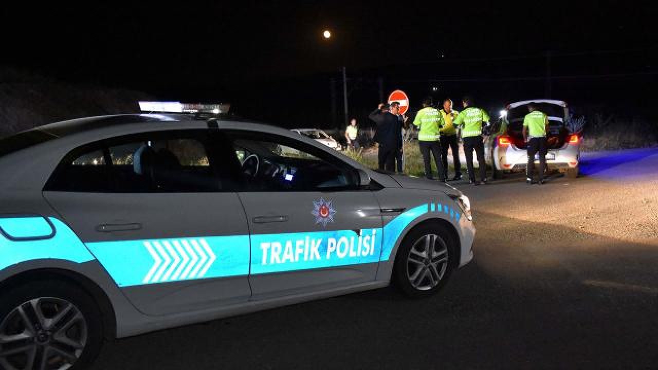 Kahramanmaraş’ta polisten kaçan sürücü kaza yaptı!