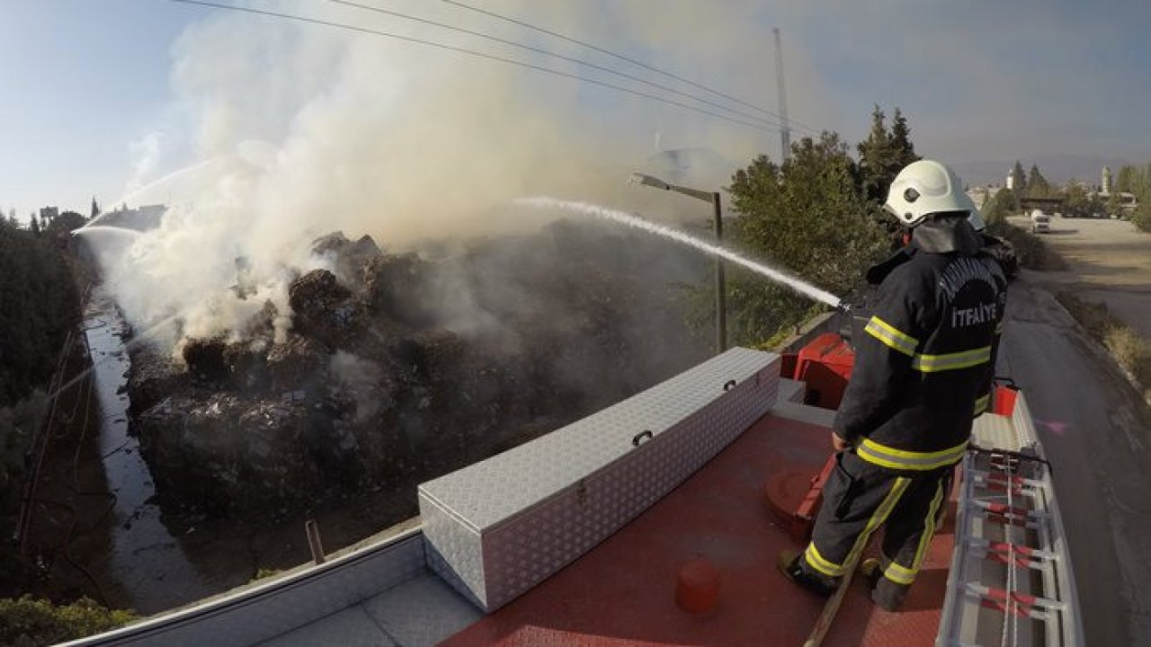 Kahramanmaraş'ta fabrika’da yangın paniği!