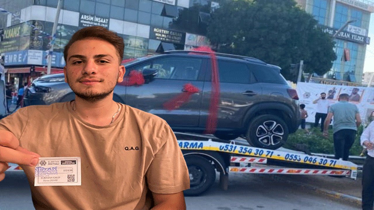 Elbistan’daki festivalde otomobil bakın kime çıktı!