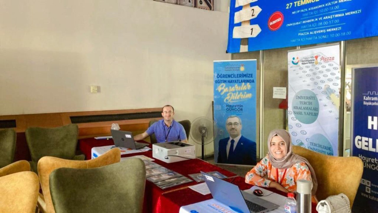 Kahramanmaraş’ta YKS Tercih Hizmeti Büyük İlgi Gördü
