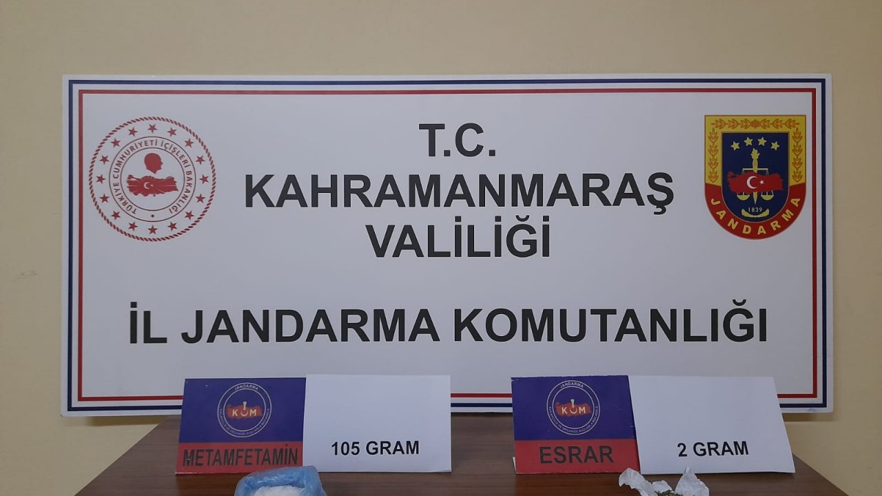 Pazarcık’ta üzerinde uyuşturucuyla yakalandı!