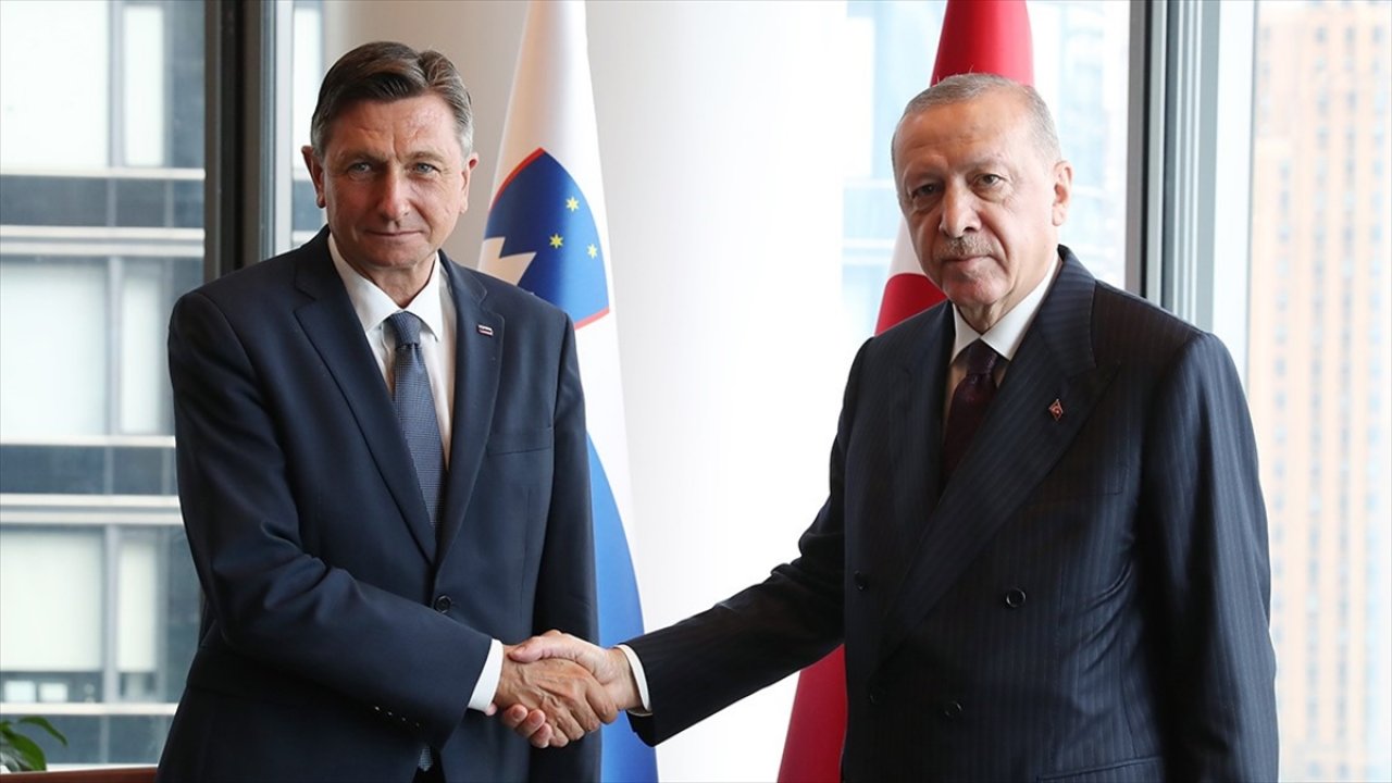 Cumhurbaşkanı Erdoğan, Slovenya Cumhurbaşkanı Pahor ile buluşuyor!