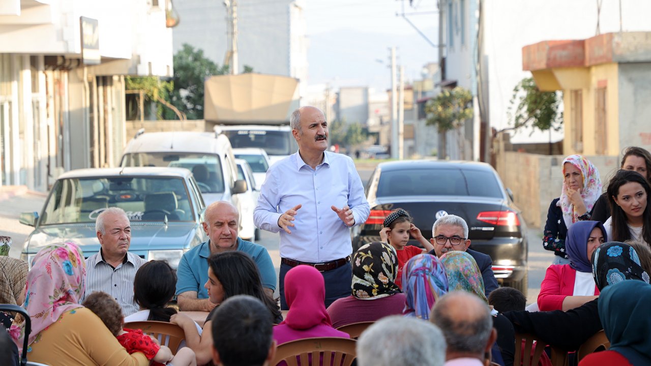 Başkan Okay, Yahya Kemal sakinleriyle buluştu!