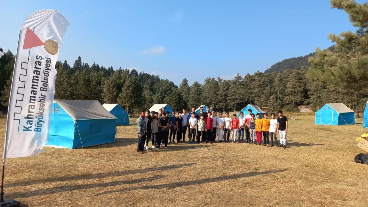 Kahramanmaraş’ta Doğa Kampı’na Yoğun İlgi
